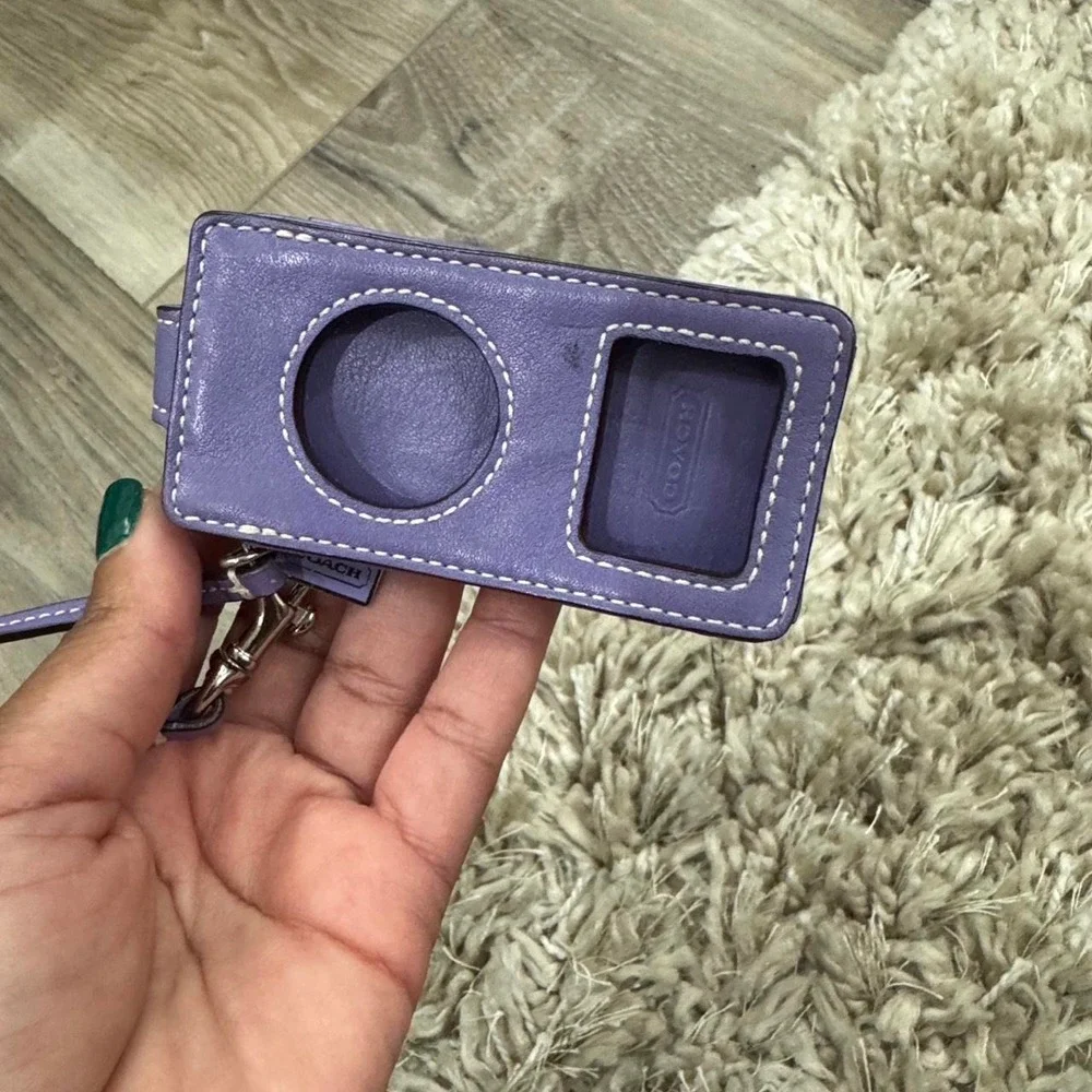Coach iPod holder